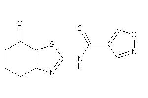 N-(7-keto-5,6-dihydro-4H-1,3-benzothiazol-2-yl)isoxazole-4-carboxamide