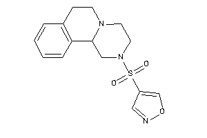 Image of 4-(1,3,4,6,7,11b-hexahydropyrazino[2,1-a]isoquinolin-2-ylsulfonyl)isoxazole