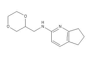 Image of 1,4-dioxan-2-ylmethyl(1-pyrindan-2-yl)amine