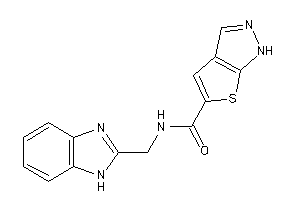 Image of N-(1H-benzimidazol-2-ylmethyl)-1H-thieno[2,3-c]pyrazole-5-carboxamide