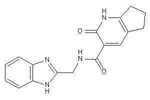 N-(1H-benzimidazol-2-ylmethyl)-2-keto-1,5,6,7-tetrahydro-1-pyrindine-3-carboxamide