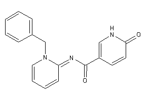 Image of N-(1-benzyl-2-pyridylidene)-6-keto-1H-pyridine-3-carboxamide