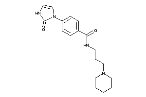 Image of 4-(2-keto-4-imidazolin-1-yl)-N-(3-piperidinopropyl)benzamide