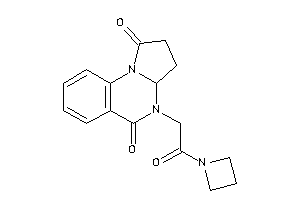 4-[2-(azetidin-1-yl)-2-keto-ethyl]-3,3a-dihydro-2H-pyrrolo[1,2-a]quinazoline-1,5-quinone