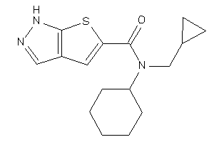N-cyclohexyl-N-(cyclopropylmethyl)-1H-thieno[2,3-c]pyrazole-5-carboxamide