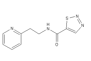 N-[2-(2-pyridyl)ethyl]thiadiazole-5-carboxamide