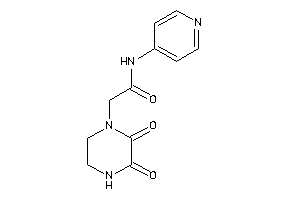 2-(2,3-diketopiperazino)-N-(4-pyridyl)acetamide