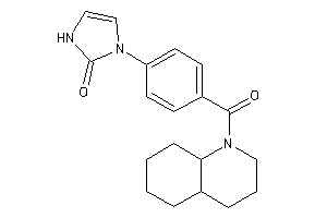 1-[4-(3,4,4a,5,6,7,8,8a-octahydro-2H-quinoline-1-carbonyl)phenyl]-4-imidazolin-2-one