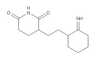 3-[2-(2-iminocyclohexyl)ethyl]piperidine-2,6-quinone