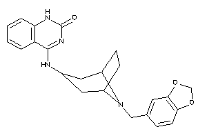 4-[(8-piperonyl-8-azabicyclo[3.2.1]octan-3-yl)amino]-1H-quinazolin-2-one