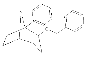 2-benzoxy-1-phenyl-8-azabicyclo[3.2.1]octane