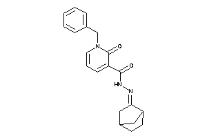 1-benzyl-2-keto-N-(norbornan-2-ylideneamino)nicotinamide