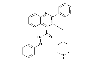N',2-diphenyl-3-(4-piperidylmethyl)cinchoninohydrazide