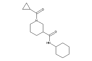 N-cyclohexyl-1-(cyclopropanecarbonyl)nipecotamide