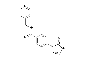 Image of 4-(2-keto-4-imidazolin-1-yl)-N-(4-pyridylmethyl)benzamide