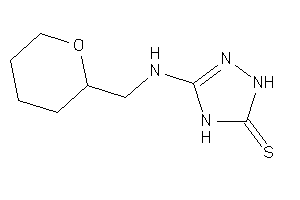 Image of 3-(tetrahydropyran-2-ylmethylamino)-1,4-dihydro-1,2,4-triazole-5-thione