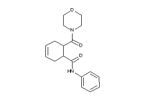 6-(morpholine-4-carbonyl)-N-phenyl-cyclohex-3-ene-1-carboxamide