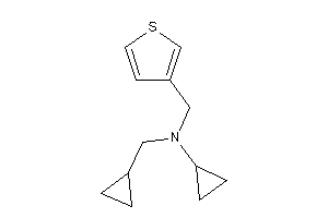 Image of Cyclopropyl-(cyclopropylmethyl)-(3-thenyl)amine