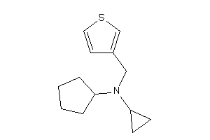 Cyclopentyl-cyclopropyl-(3-thenyl)amine