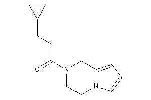 3-cyclopropyl-1-(3,4-dihydro-1H-pyrrolo[1,2-a]pyrazin-2-yl)propan-1-one