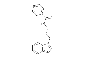 N-(3-imidazo[1,5-a]pyridin-3-ylpropyl)isonicotinamide