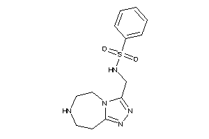 Image of N-(6,7,8,9-tetrahydro-5H-[1,2,4]triazolo[3,4-g][1,4]diazepin-3-ylmethyl)benzenesulfonamide