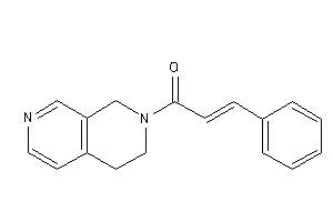 1-(3,4-dihydro-1H-2,7-naphthyridin-2-yl)-3-phenyl-prop-2-en-1-one