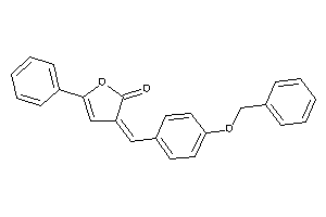 Image of 3-(4-benzoxybenzylidene)-5-phenyl-furan-2-one