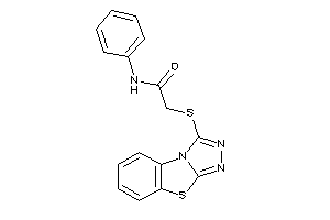 Image of N-phenyl-2-([1,2,4]triazolo[3,4-b][1,3]benzothiazol-1-ylthio)acetamide