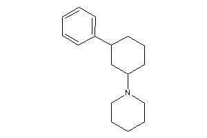 1-(3-phenylcyclohexyl)piperidine