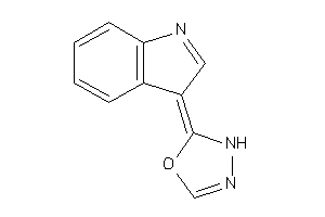2-indol-3-ylidene-3H-1,3,4-oxadiazole