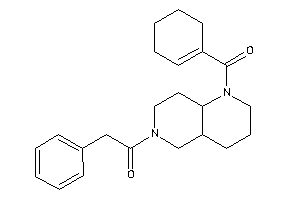 1-[1-(cyclohexene-1-carbonyl)-2,3,4,4a,5,7,8,8a-octahydro-1,6-naphthyridin-6-yl]-2-phenyl-ethanone