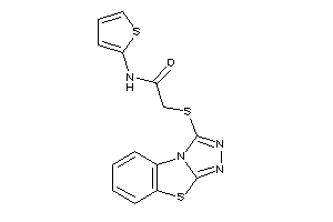 N-(2-thienyl)-2-([1,2,4]triazolo[3,4-b][1,3]benzothiazol-1-ylthio)acetamide