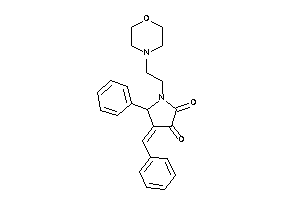 Image of 4-benzal-1-(2-morpholinoethyl)-5-phenyl-pyrrolidine-2,3-quinone