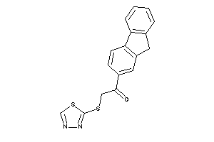 1-(9H-fluoren-2-yl)-2-(1,3,4-thiadiazol-2-ylthio)ethanone