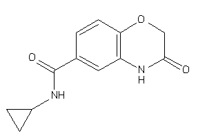 Image of N-cyclopropyl-3-keto-4H-1,4-benzoxazine-6-carboxamide
