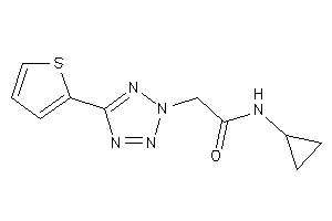 Image of N-cyclopropyl-2-[5-(2-thienyl)tetrazol-2-yl]acetamide