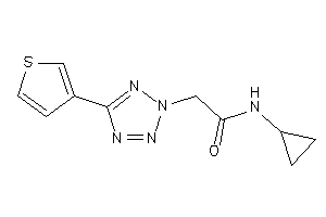N-cyclopropyl-2-[5-(3-thienyl)tetrazol-2-yl]acetamide