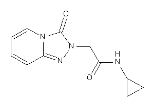 Image of N-cyclopropyl-2-(3-keto-[1,2,4]triazolo[4,3-a]pyridin-2-yl)acetamide