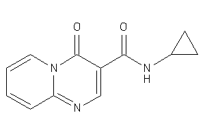Image of N-cyclopropyl-4-keto-pyrido[1,2-a]pyrimidine-3-carboxamide