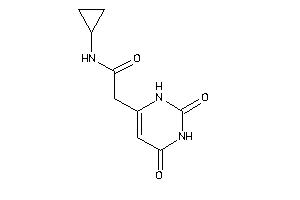 N-cyclopropyl-2-(2,4-diketo-1H-pyrimidin-6-yl)acetamide