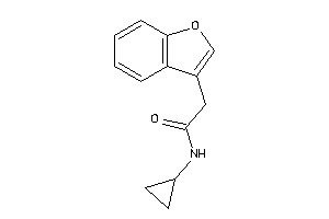 2-(benzofuran-3-yl)-N-cyclopropyl-acetamide