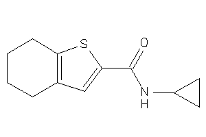 N-cyclopropyl-4,5,6,7-tetrahydrobenzothiophene-2-carboxamide