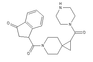 3-[1-(piperazine-1-carbonyl)-6-azaspiro[2.5]octane-6-carbonyl]indan-1-one