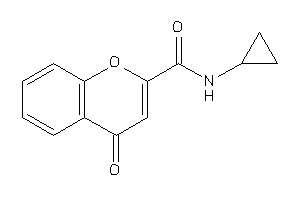 N-cyclopropyl-4-keto-chromene-2-carboxamide