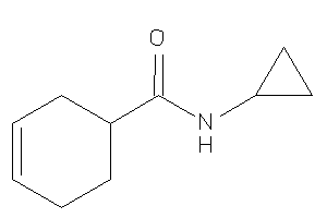 Image of N-cyclopropylcyclohex-3-ene-1-carboxamide