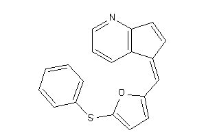 5-[[5-(phenylthio)-2-furyl]methylene]-1-pyrindine