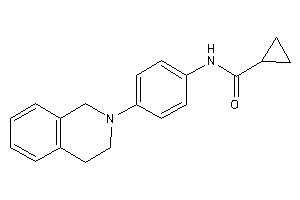 N-[4-(3,4-dihydro-1H-isoquinolin-2-yl)phenyl]cyclopropanecarboxamide