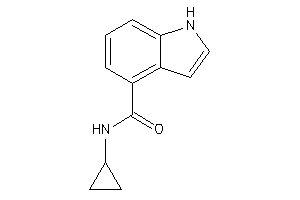 N-cyclopropyl-1H-indole-4-carboxamide