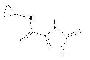 Image of N-cyclopropyl-2-keto-4-imidazoline-4-carboxamide